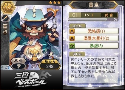 董卓 カードイメージ
