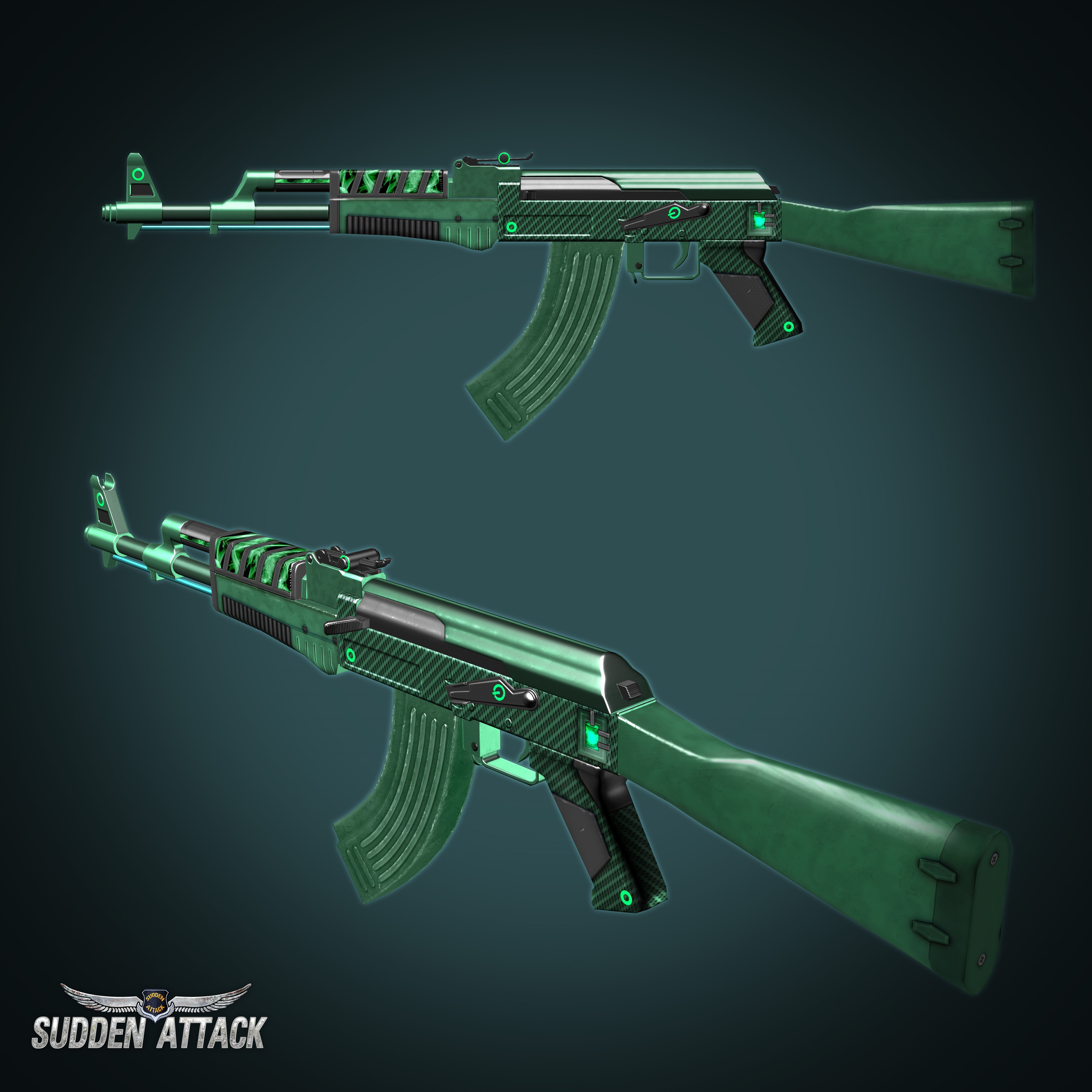 AK-47 Green イメージイラスト