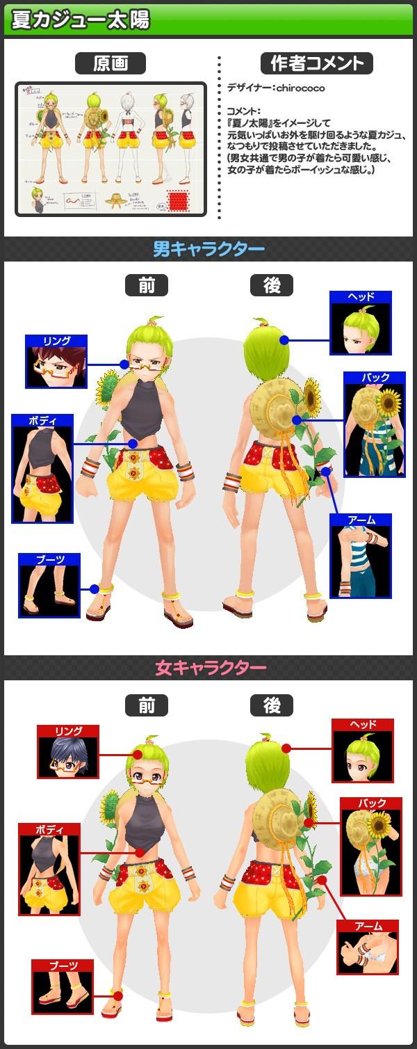 夏カジュー太陽