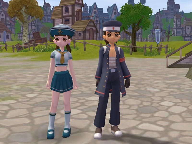 「学生服(男・女)」スクリーンショット