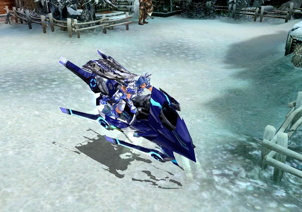 「アストラルバイクBlue」スクリーンショット