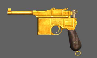 Mauser M1896 Gold (Sub) イメージショット