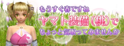 ヤマト装備(桃)でちょっと気取ってみませんか