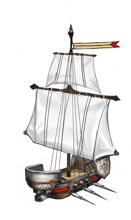 「小型装甲艦」イメージイラスト
