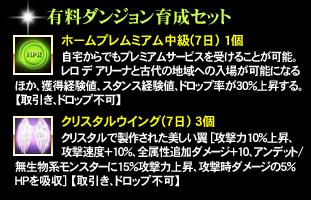 有料ダンジョン育成セット 他