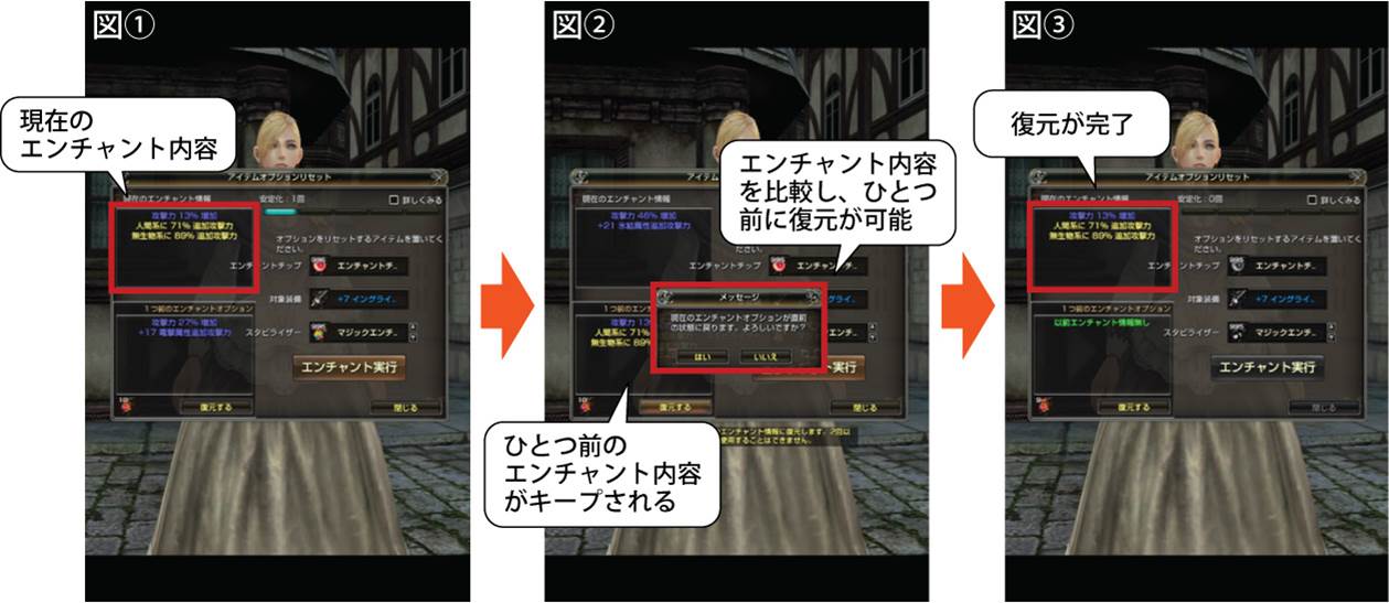 新機能『復元』のしくみ