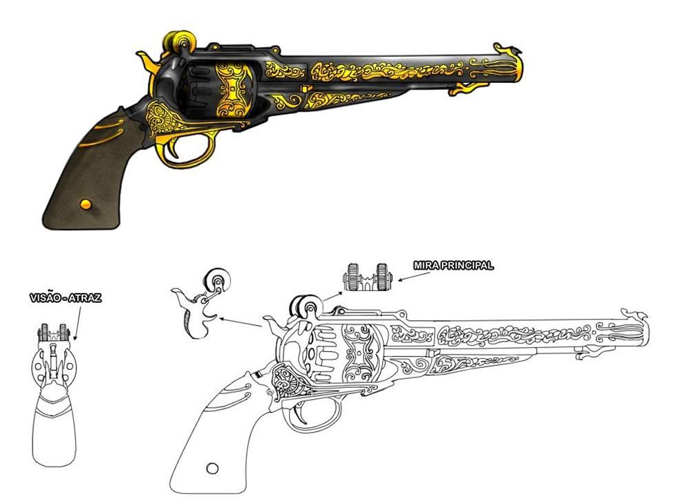 武器デザイン画例