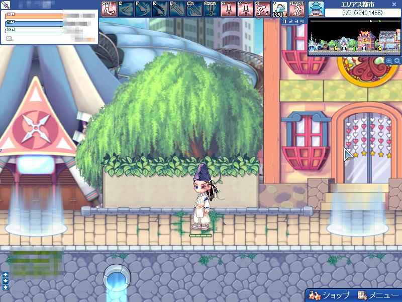 「レッドブルーオッドアイ」スクリーンショット