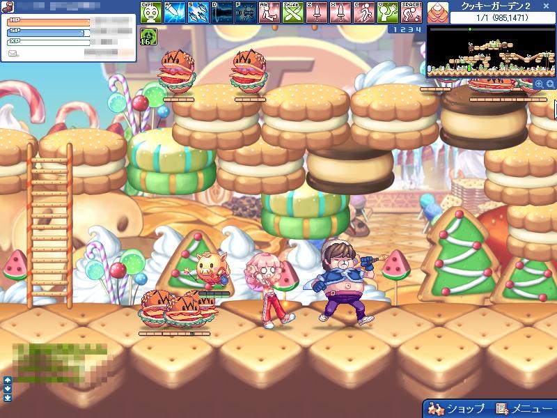 「クッキーガーデン」スクリーンショット