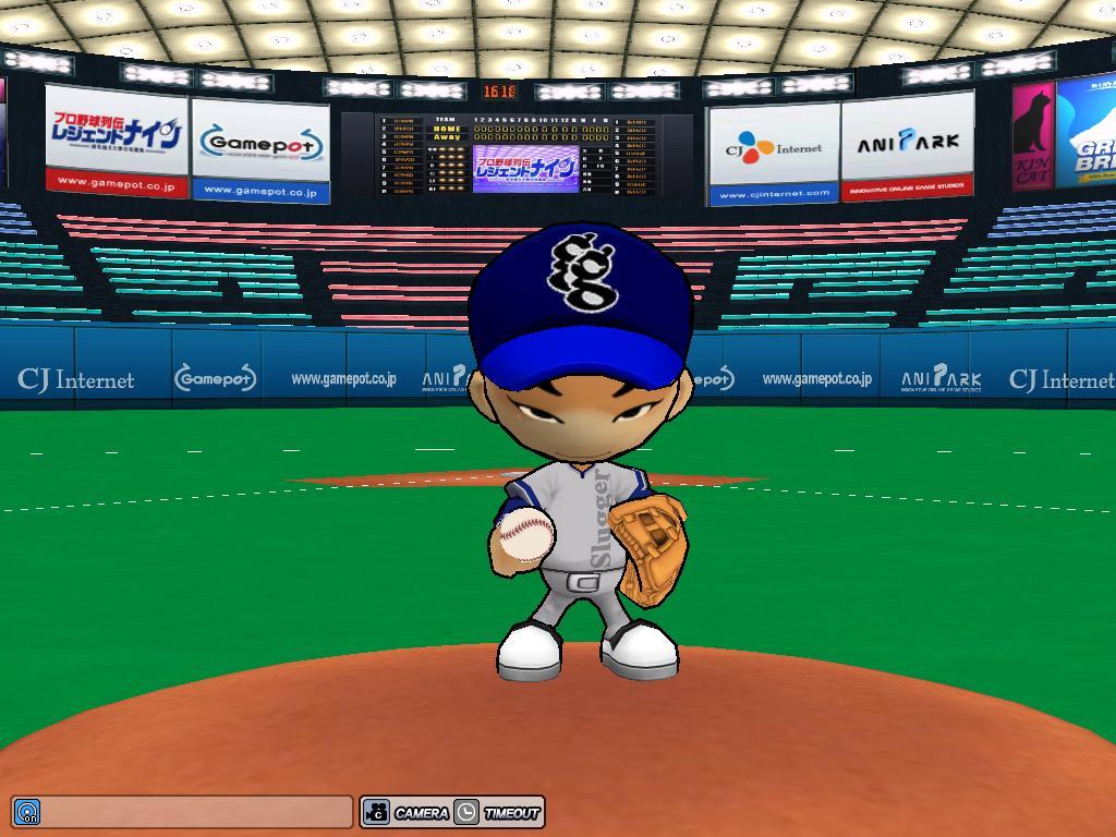 「プロ野球t列伝 レジェンドナイン」スクリーンショット
