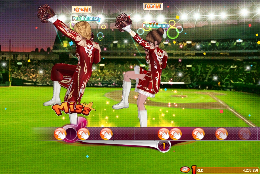パフォーマンスタイム スクリーンショット