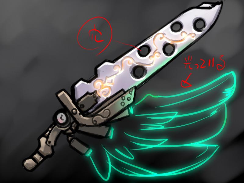 プレゼント武器イメージイラスト