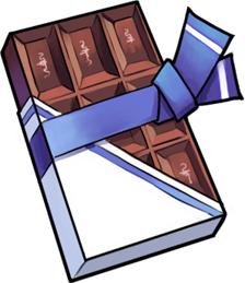 ラッキーチョコ(イメージ)
