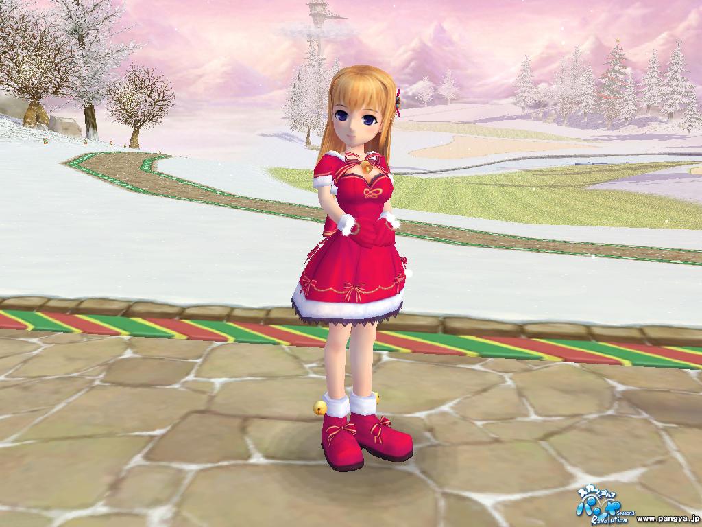 「クリスマス衣装」スクリーンショット