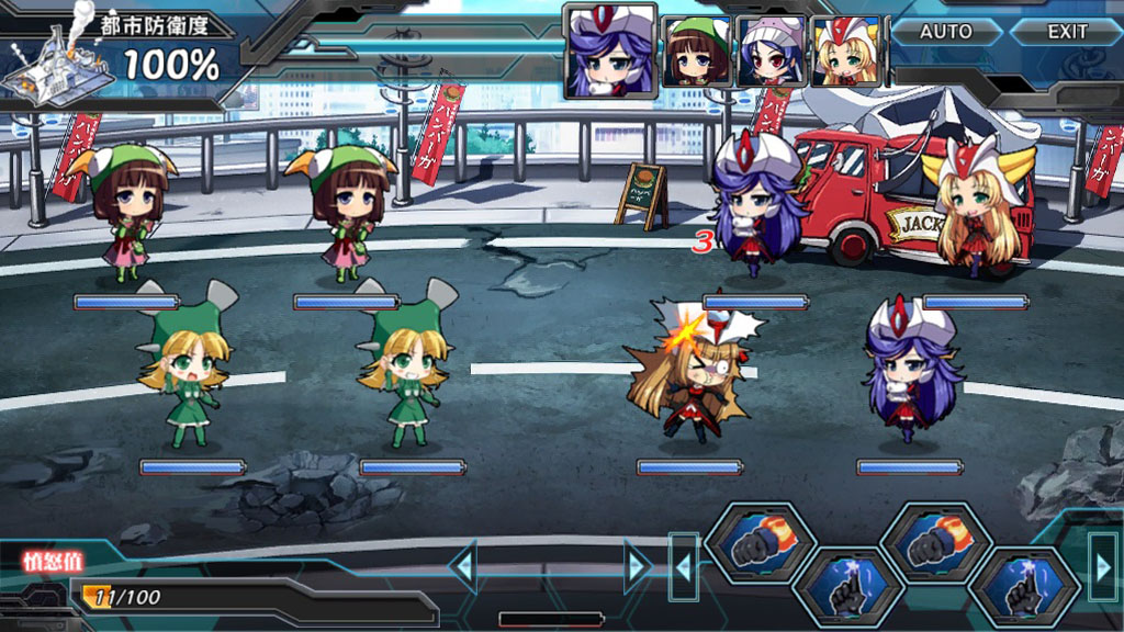 ロボットガールズZ ONLINE スクリーンショット