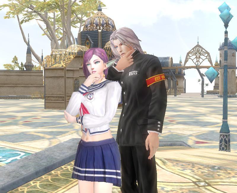 「風雲の学ラン・風雲のセーラー服」スクリーンショット