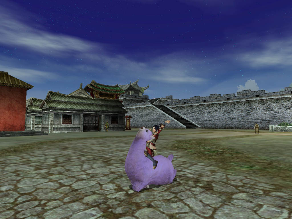 紫アルパカ