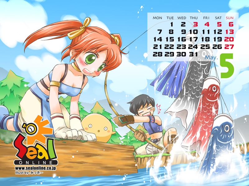 「5月カレンダー」サンプルイメージ