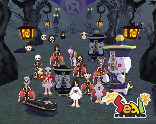 シールオンラインハロウィンイメージ