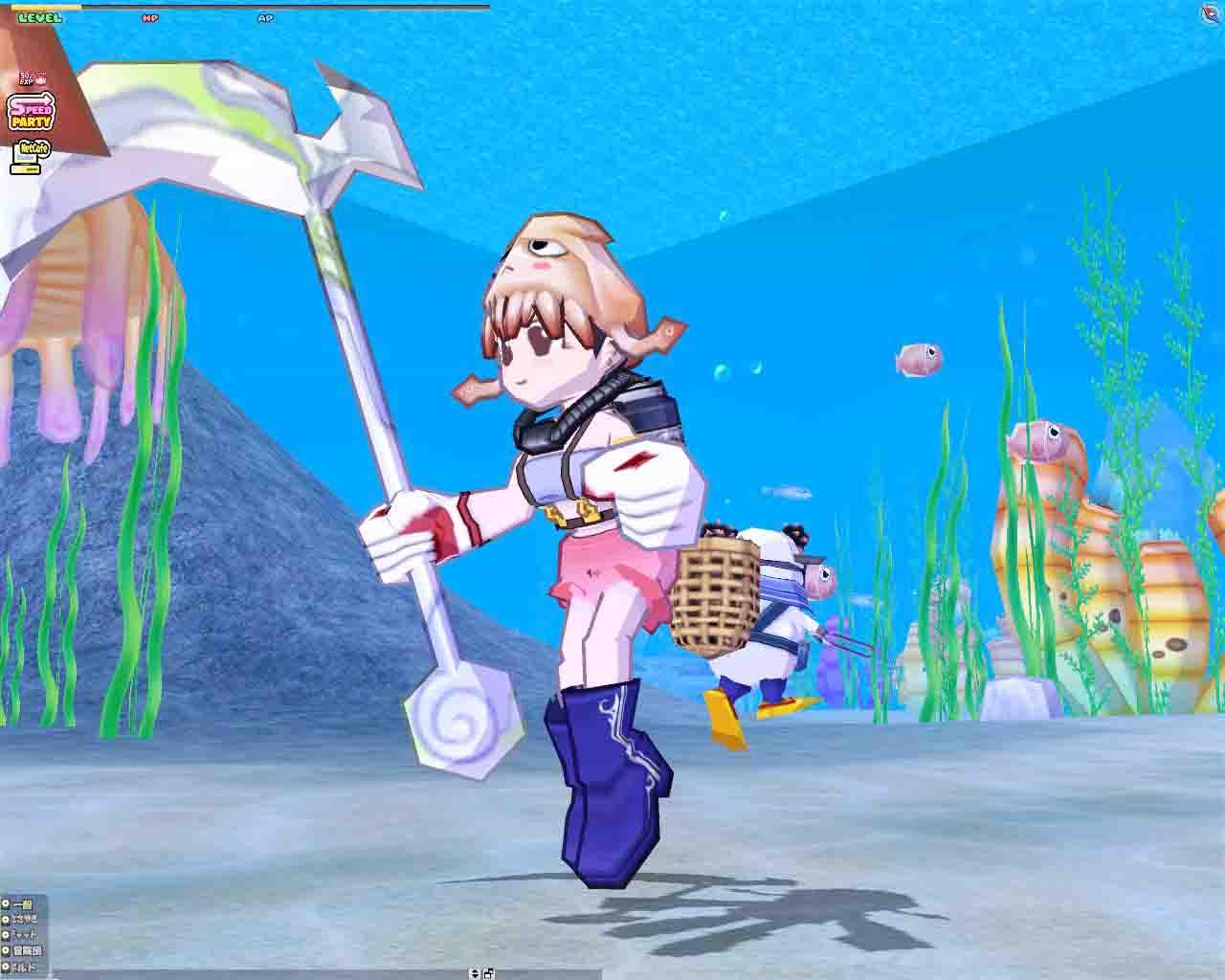 「イカの帽子」スクリーンショット