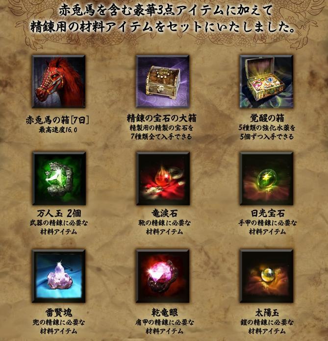 1周年記念パッケージのアイテムラインアップ