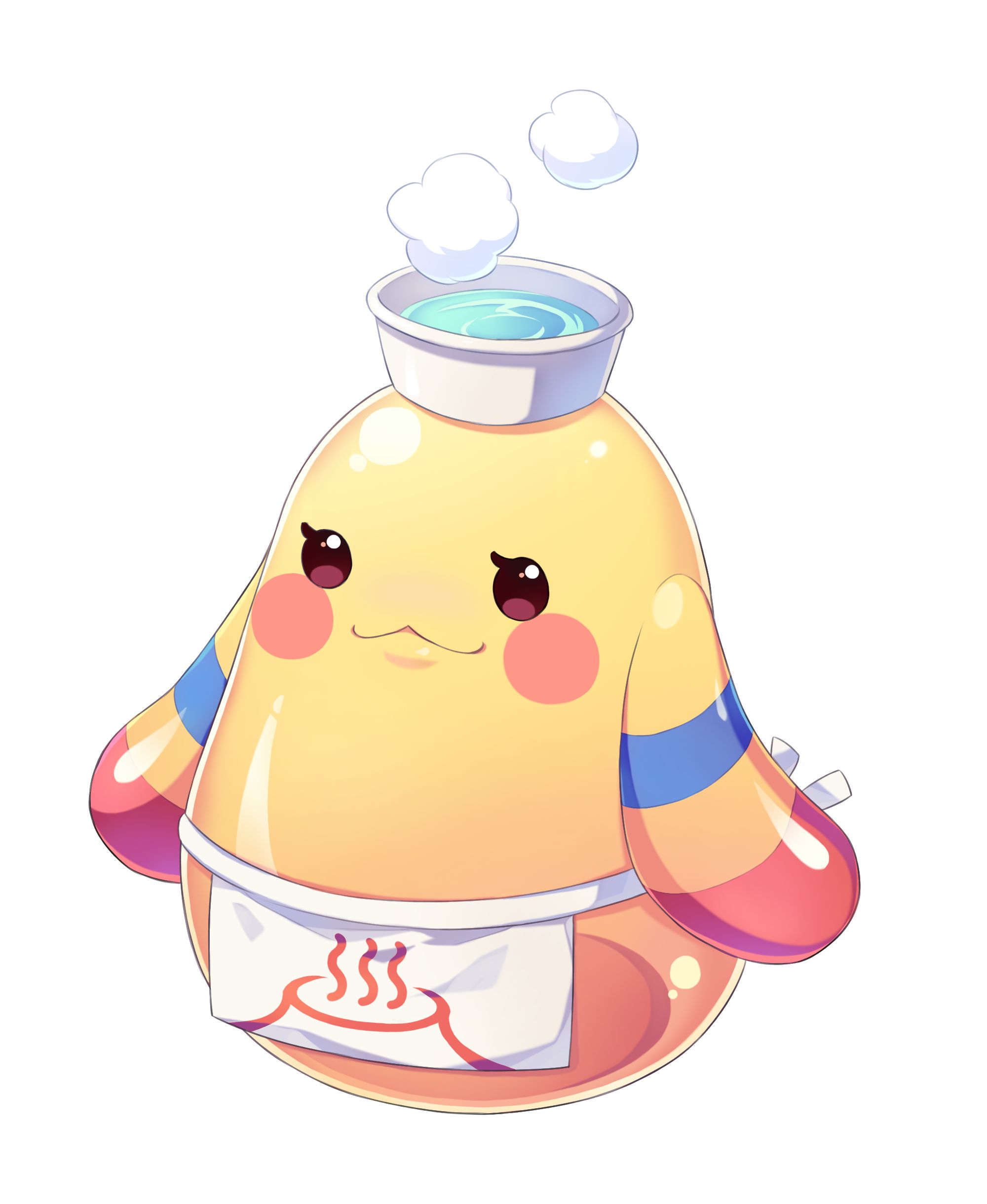テーマパークスタッフ ミンミン イメージイラスト