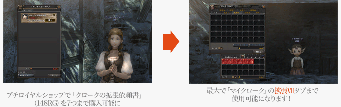 マイクローク拡張