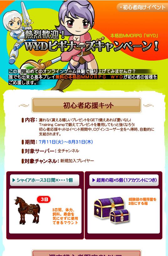 キャンペーン特設ページSS